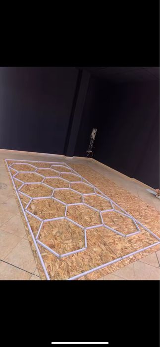 Led hexagonal (favos)