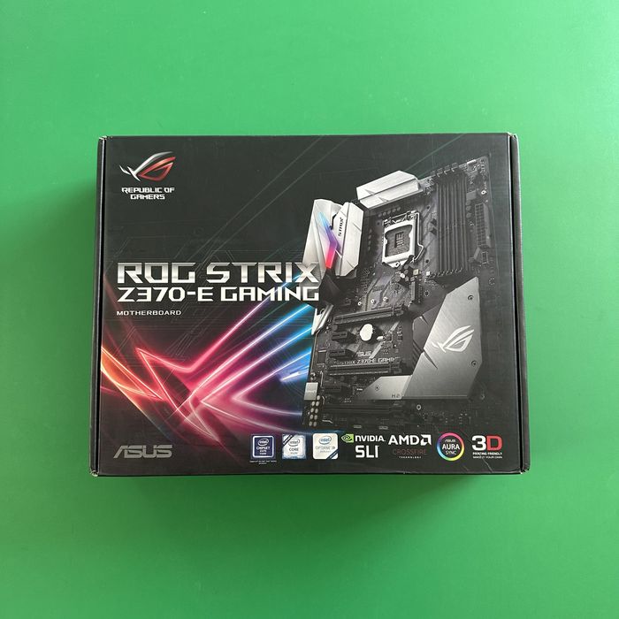 Материнська плата Asus Rog Strix Z370-E Socket