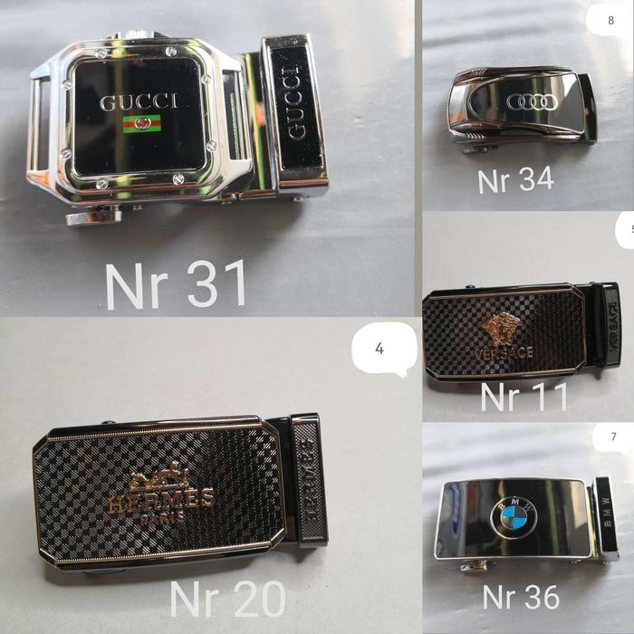 Pasek do spodni Męskie i Damskie pasek plus klamra