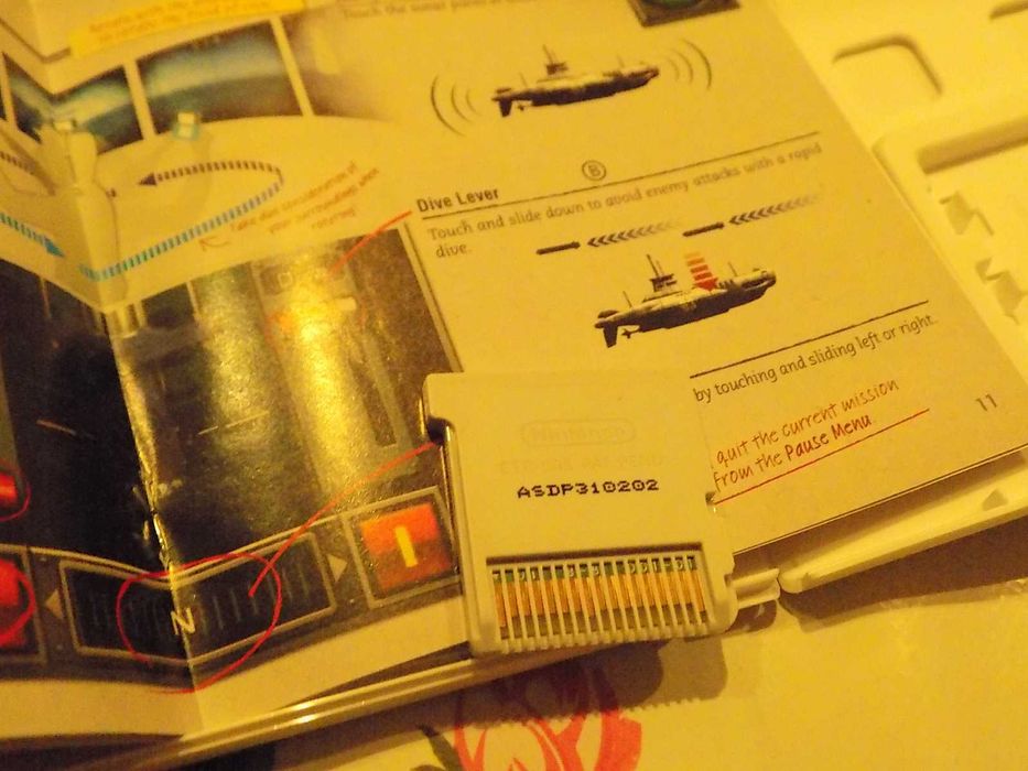 Steel Diver 3D z pudełkiem na Nintendo 3DS/3DS XL, New 3DS, New 2DS XL