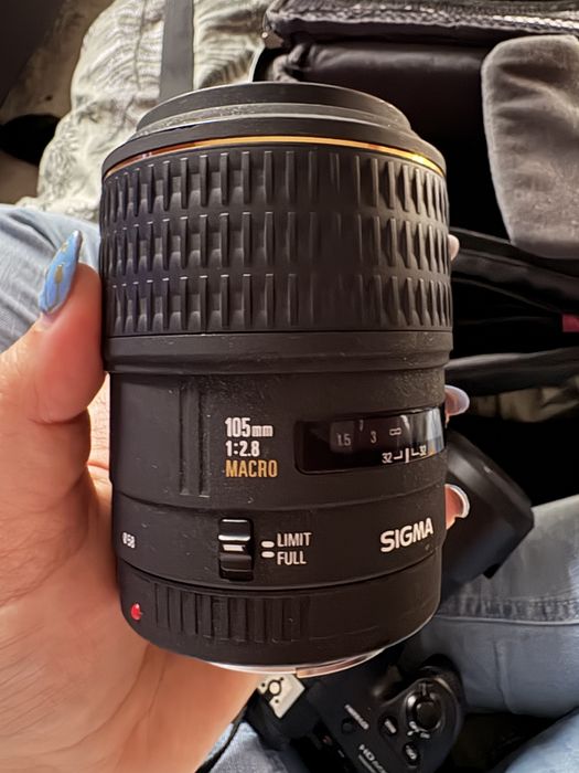 Obiektyw Sigma 105mm f/2.8 EX DG Macro (Sony A) | Jak NOWY optycznie