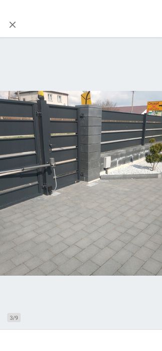 Ogrodzenia palisadowe bramy przesuwne skrzydłowe przęsła furtki