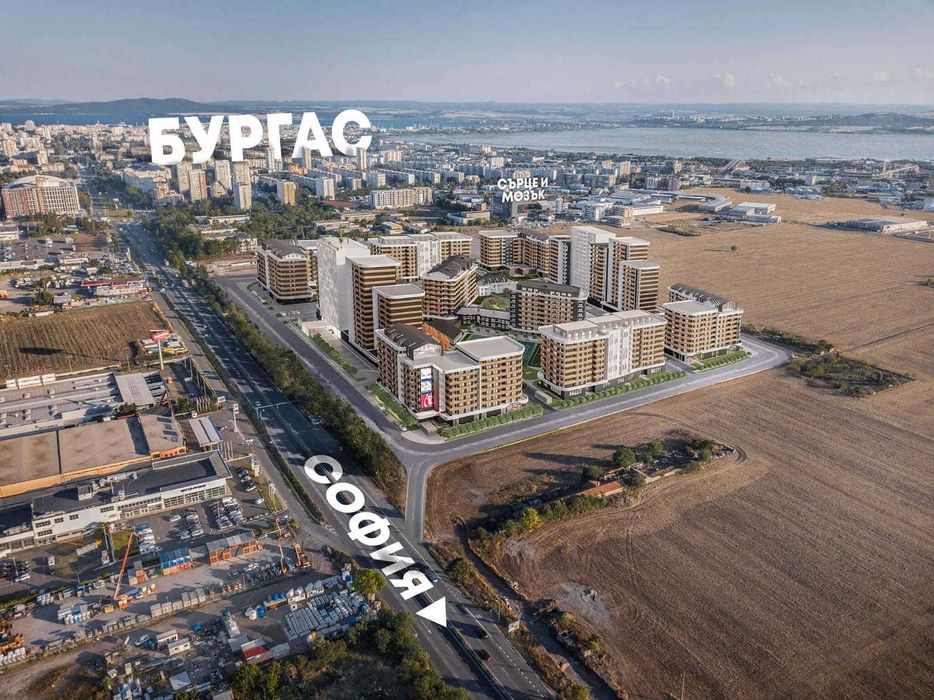 Квартира 2+1, 99,13 м², комплекс Azimut (Atlas 2), Болгарія, Бургас