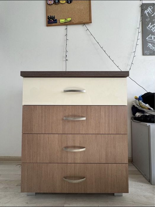 Komoda + szafka grube drewno