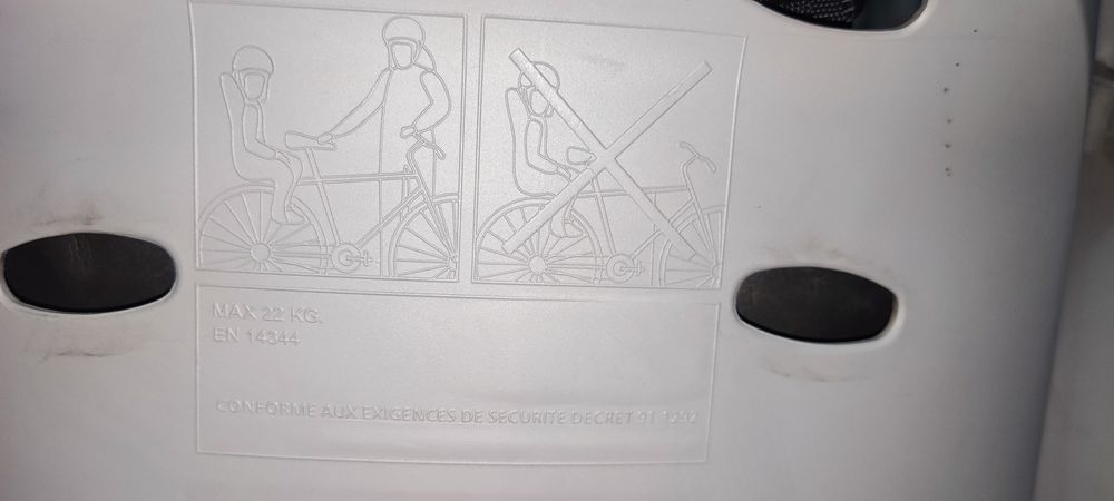 Hamax -  Cadeira transporte de criança para bicicleta até 22kg