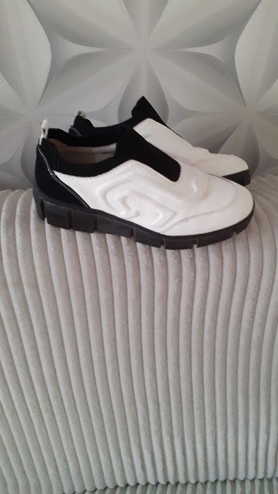 Buty skórzane damskie