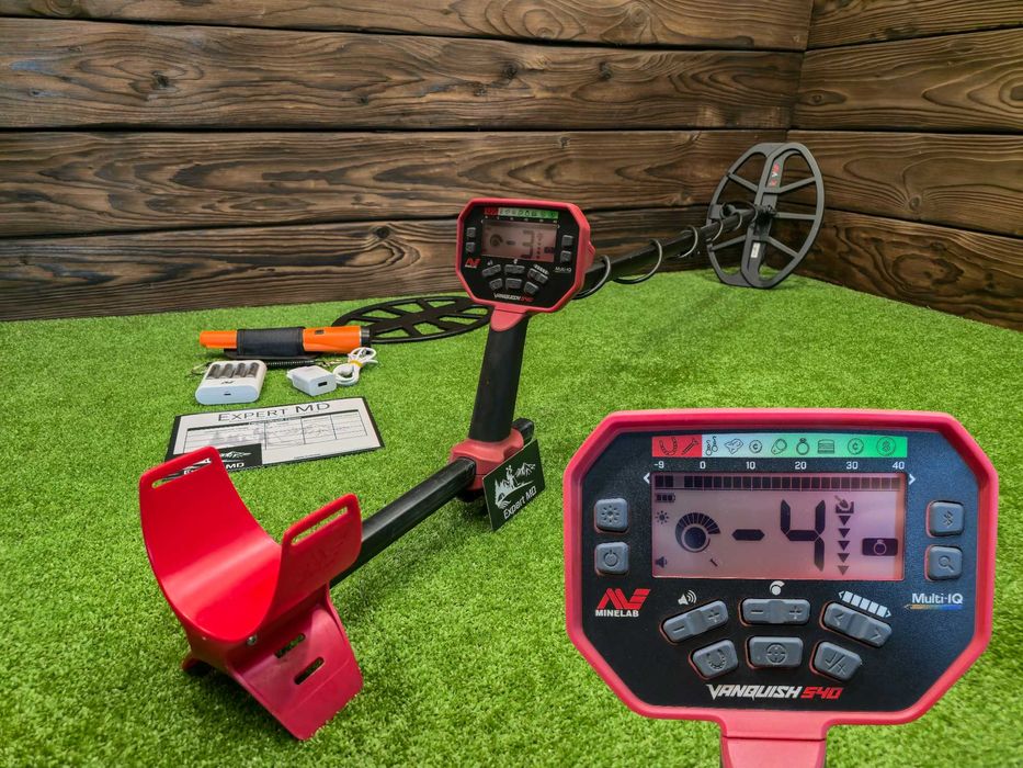 Металошукач Minelab Vanquish 540 Multi-IQ + пін.