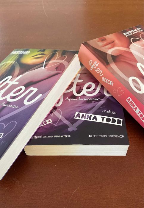 Saga "After": Livros 3 / 4 / 5 (como novos)