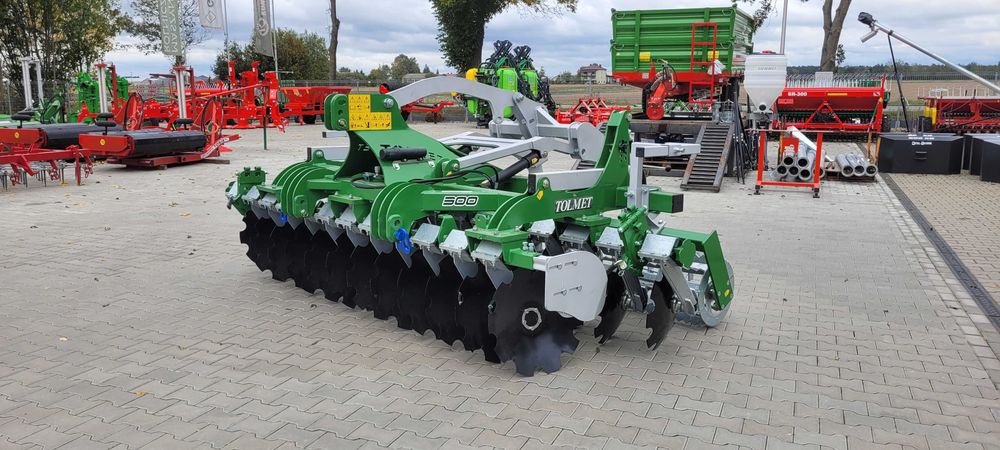 Producent Tolmet Tytan Agregat talerzowy brona talerzowa Astat Aragon