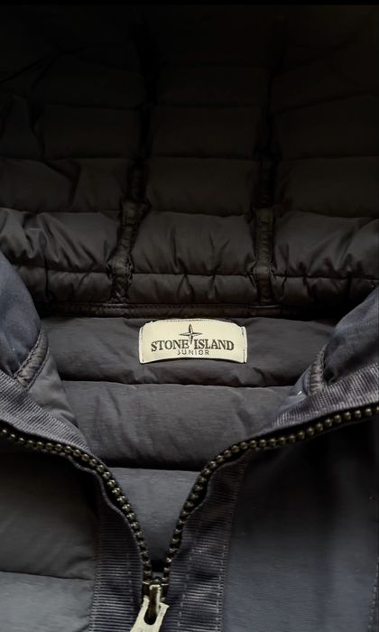 Микро пуховик stone island