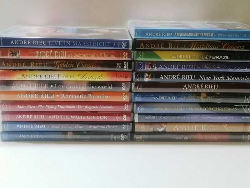 Lote de 21 DVD de André Rieu