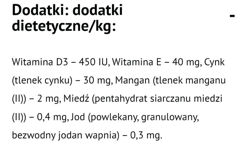 Sprzedam karmę dla psa seniora