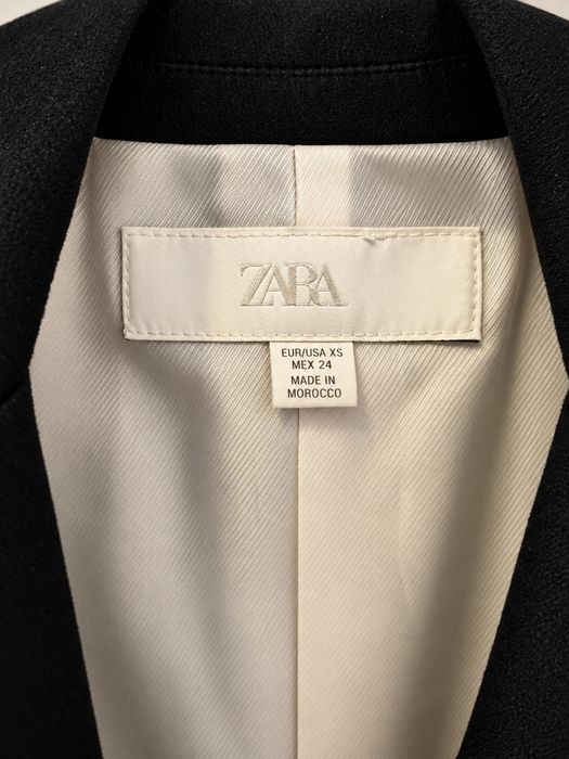 Чорний блейзер Zara піджак