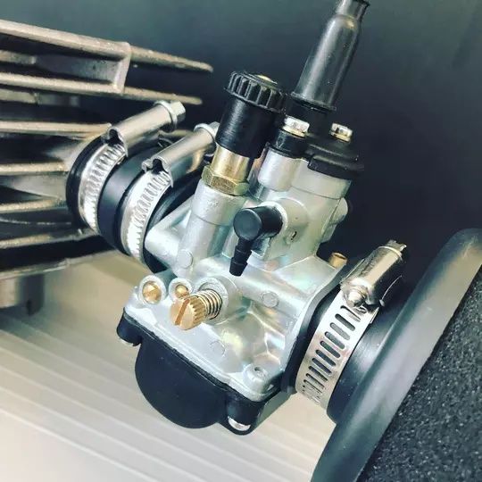 Nowy cylinder WSK 125 Alien + tłok . tłumik zapłon CDI wał