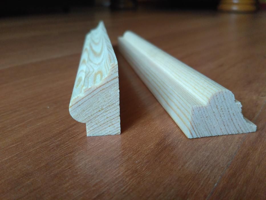 Listwa wykończeniowa ozdobna drewniana frezowana sosna OLX Narew 20x30