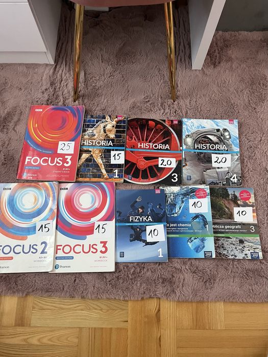 KSIĄŻKI do liceum/technikum