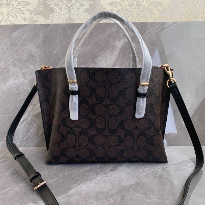 Сумка Coach Mollie tote 25 шкіра