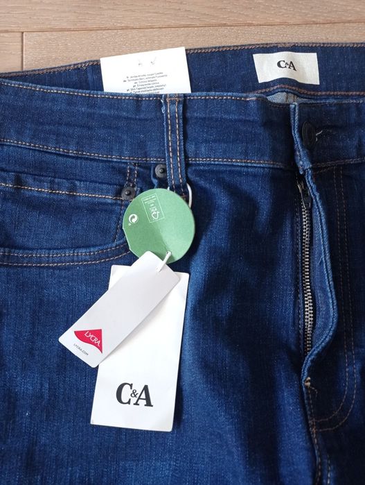 NOWE markowe spodnie jeansy C&A bawełna i elastan za 1/3 ceny! TANIO
