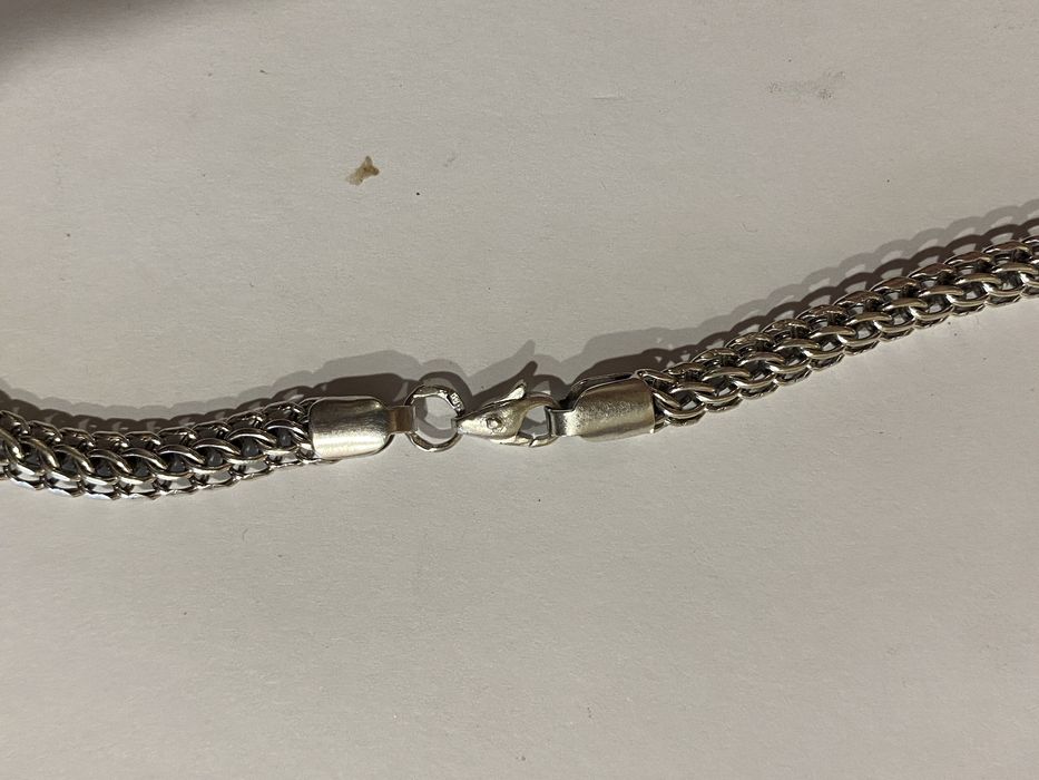 Срібна цепочка плетіння Пітон..55см 31гр.