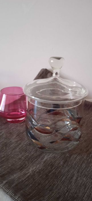 Конфетницы/Цветное стекло/Богемия