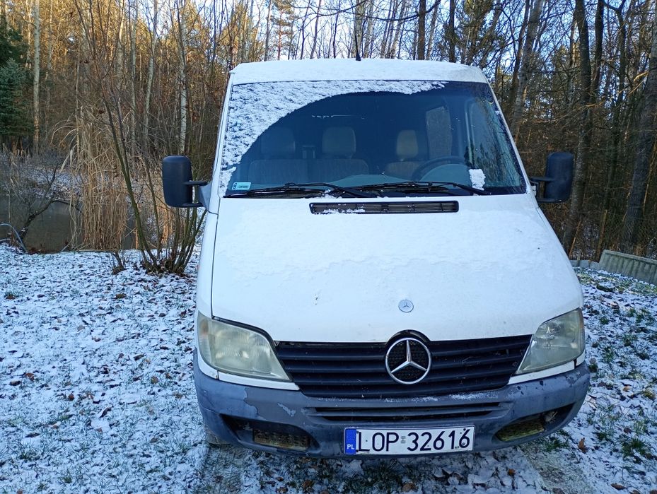 Mercedes Sprinter 211 2.2CDI 9osobowy 2001r.Uszkodzony silnik