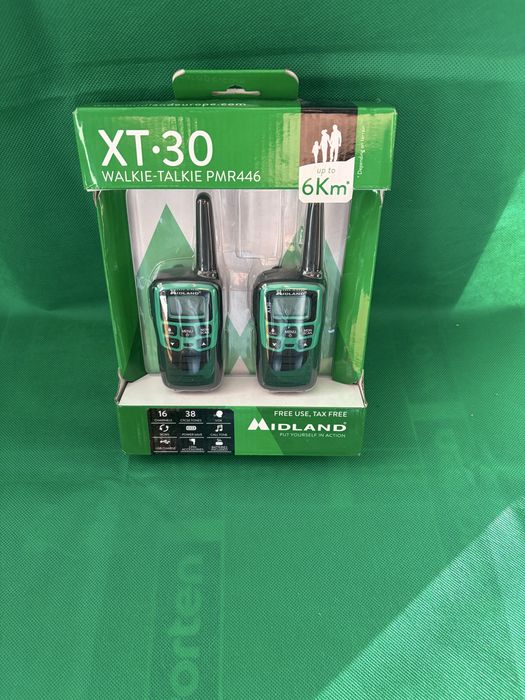 Walkie Talkies Midland XT 30 (3 anos garantia)