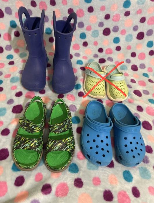 Crocs кроксы босоножки, ботинки резиновые, сабо