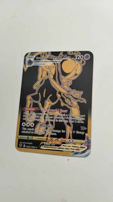 Conjunto de 7 cartas VMax de Pokémon
