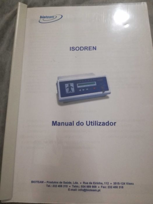 Electroestimulação Profissional Italiano com 12 prog corpo e rosto
