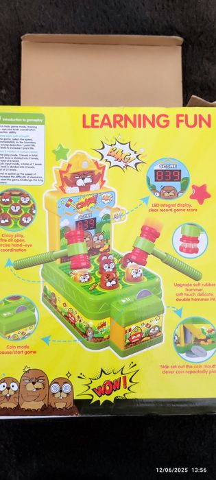 Pound a mole. Tap'taupe