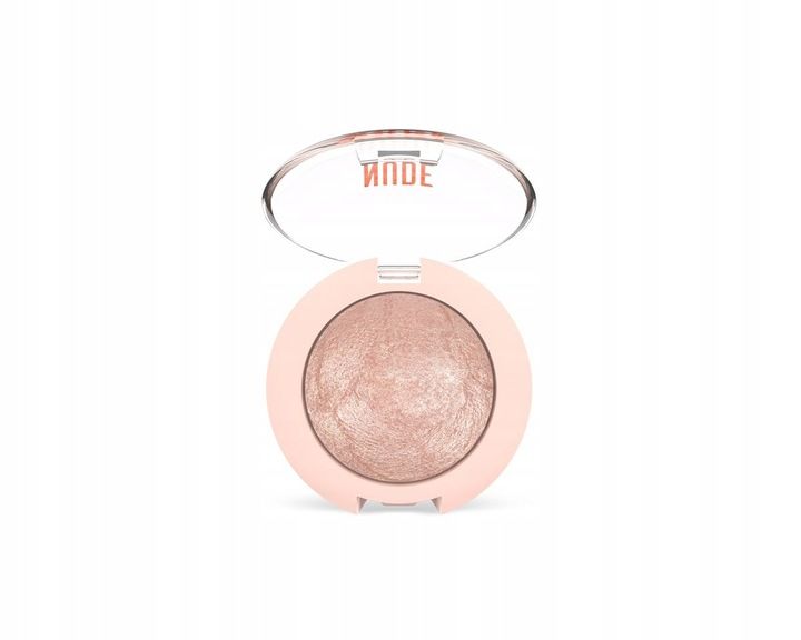 golden rose perłowy cień do powiek nude look pearl baked 01 ivory
