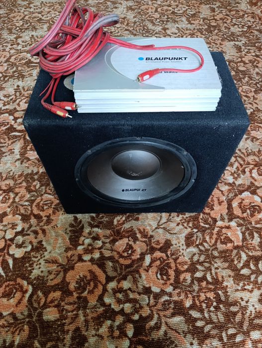 Сабвуфер+підсилювач комплект  Blaupunkt