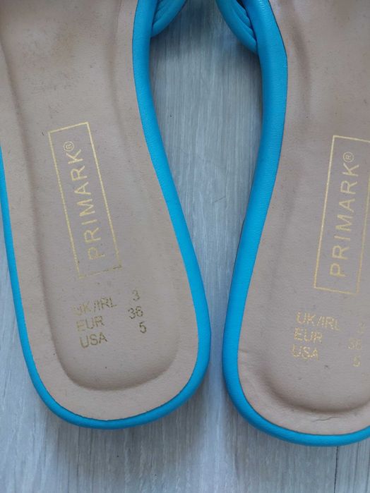 Śliczne klapeczki r.36 Primark
