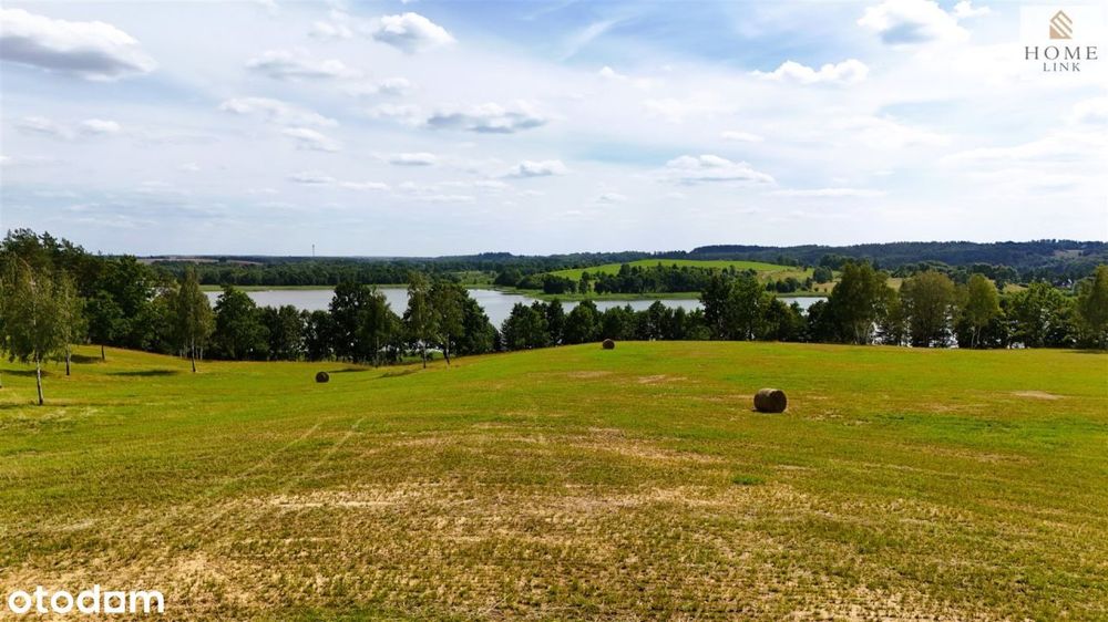 Działki z panoramicznym widokiem na jezioro.