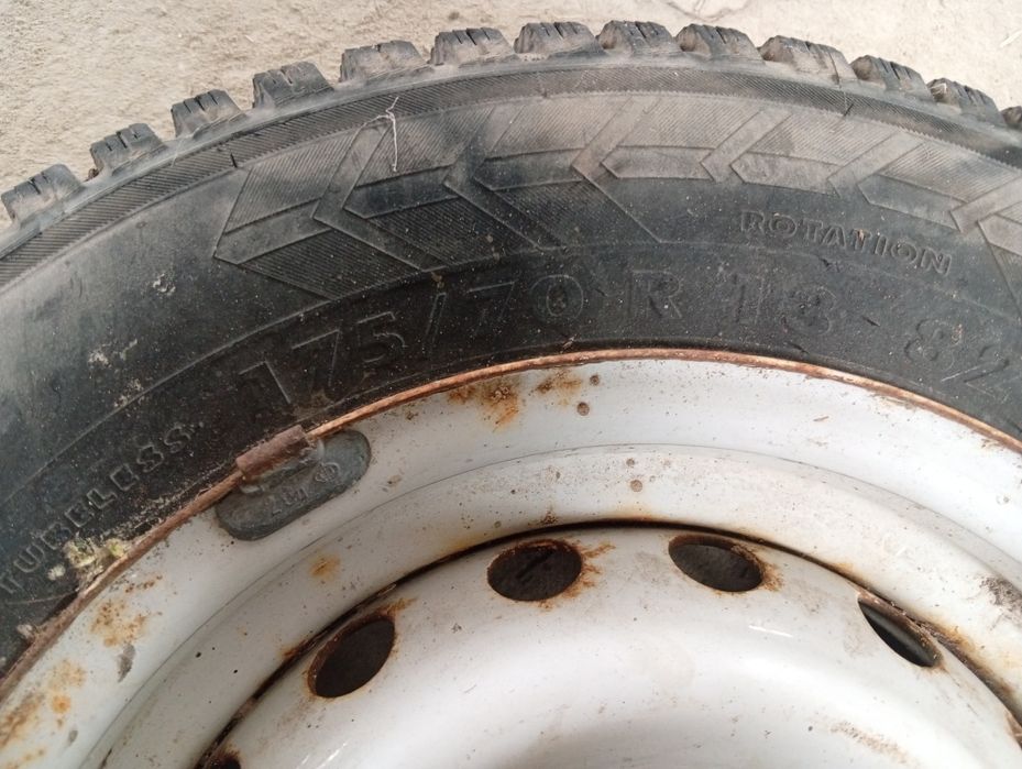 Зимова резина стан нової  r13  комплект 4 шт