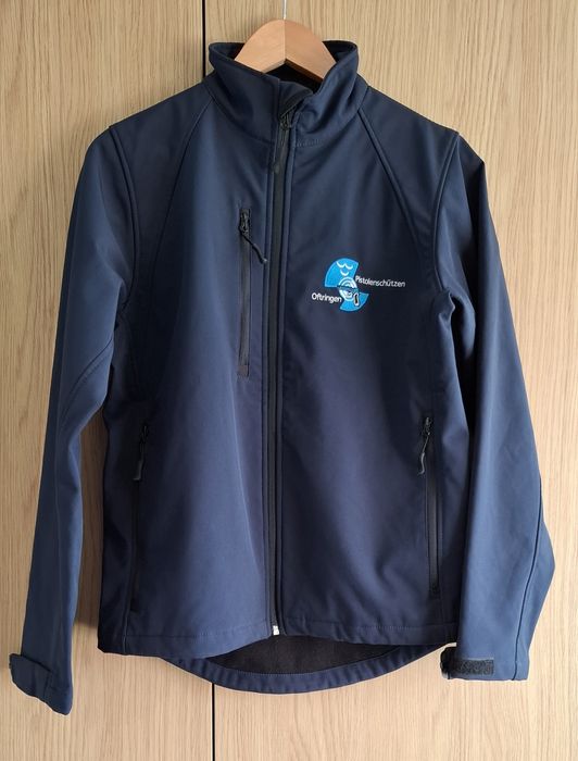 Kurtka przeciwdeszczowa + przeciwwietrzna / softshell / 140 / Russell /granat