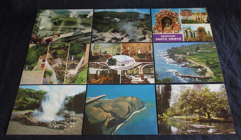 Postais Antigos Vintage de Portugal Ilha dos Açores