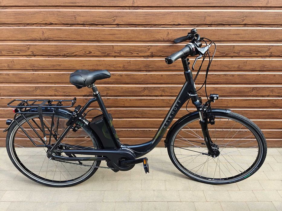 Rower elektryczny KALKHOFF TASMAN 17AH Asystent prowadzenia 55 CM Piękny stan.