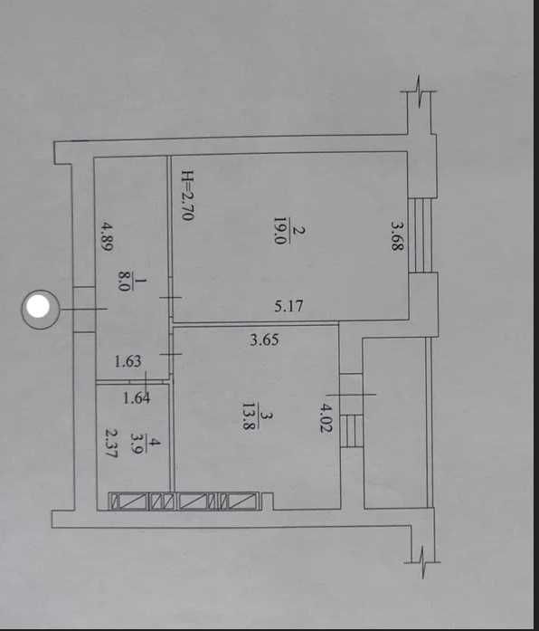 Продам 1к квартиру ЖК Рогатинский! Центр. рынок! Под чистовую (22360)