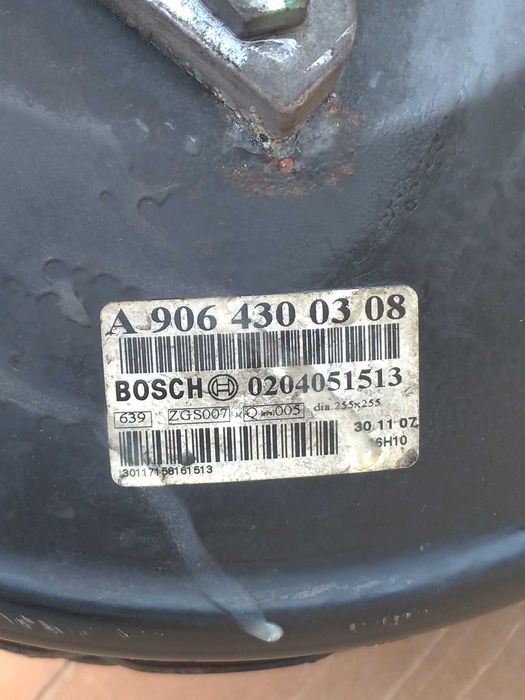 Servofreio, bomba de travão VW Crafter 2.5 TDI. BJK/BJL 2006/2010