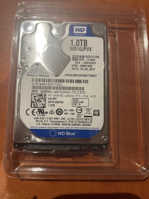 Dysk zewnętrzny 1TB