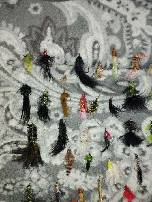 Muchy wędkarskie-zestaw