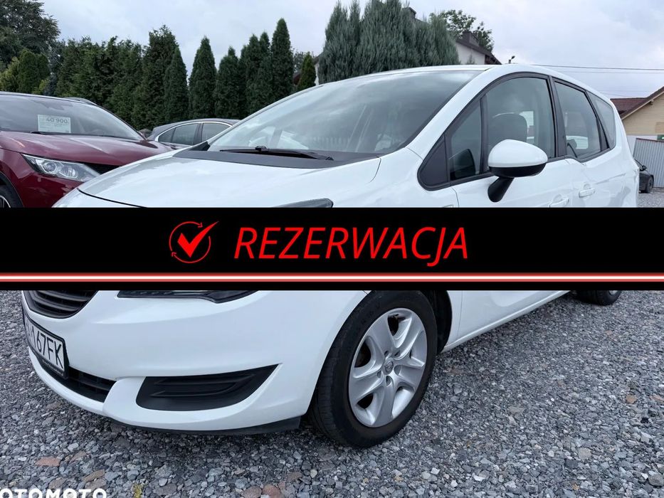 Opel Meriva Bezwypadkowy • Meriva 1.4T 120KM • Serwis • Carvertical Skórzana kier!