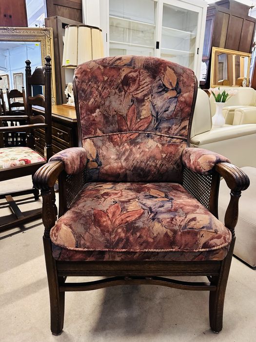 Wygodny i stylowy fotel holenderski z rafią :)