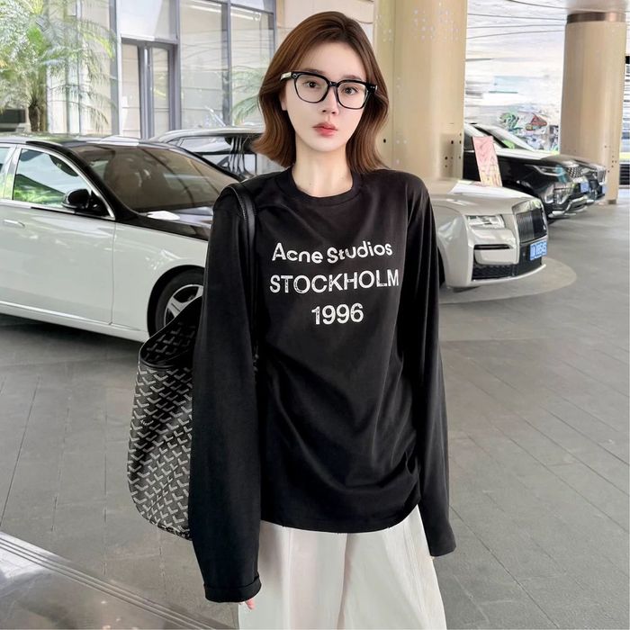 Лонгслив кофта реглан черная новая акнэ acne 1996 новая трендовый