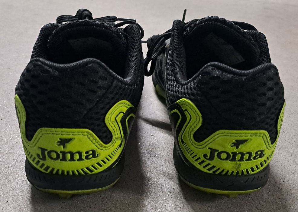 Sapatilha / Chuteira indoor Joma Maxima 2451 Black Lemon Turf - Tam. 42
