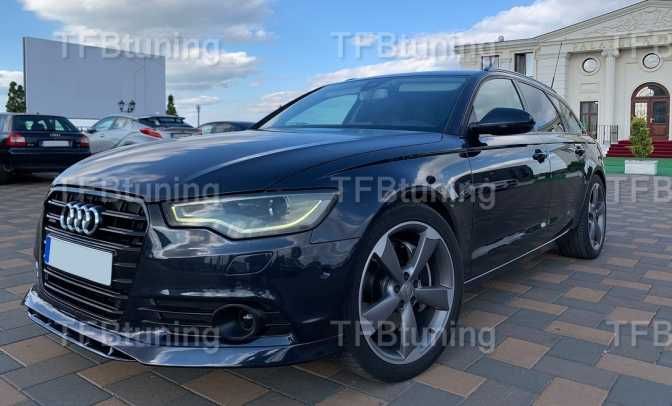 Spoiler zderzaka przód Audi A6 C7 2011- 2014 TFB TUNING