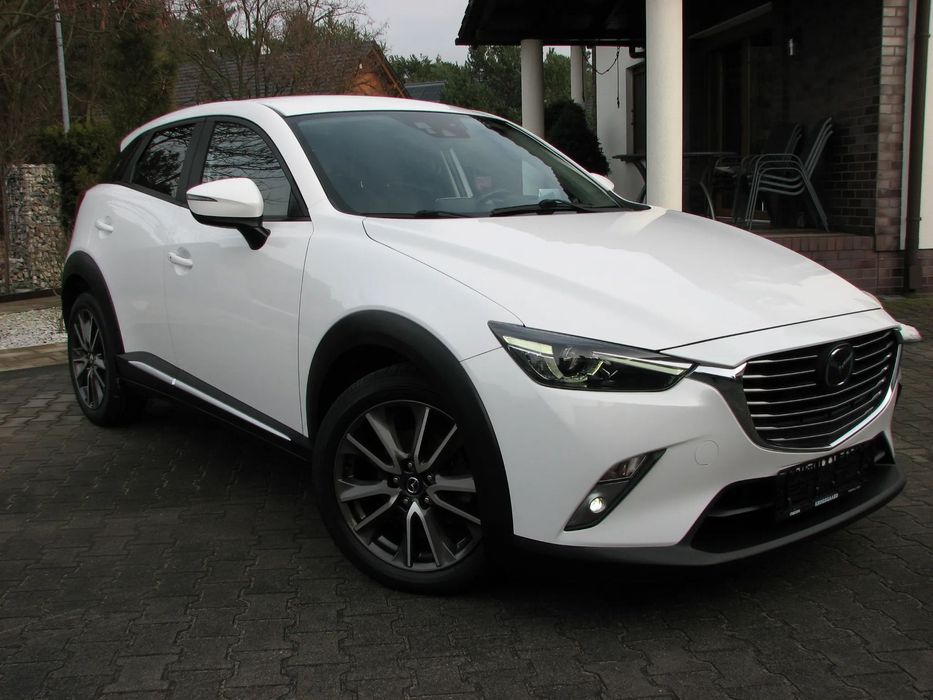 Mazda CX-3 Exlusiv Line Bezwyp Oryginał Lak Ful Led Półskóra Bose Head Up Max