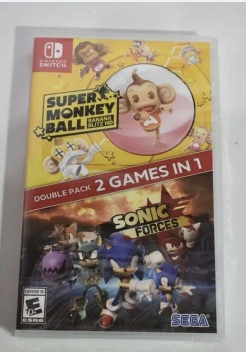 Sonic Force + Super Monkey Ball: Banana Blitz HD Double Pack (Switch)