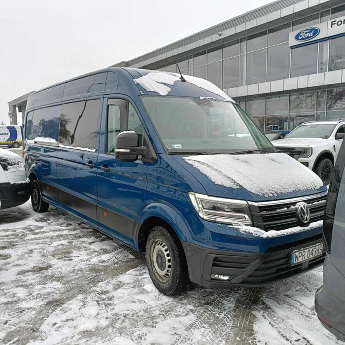 Volkswagen Crafter L4H3 9 osób Brygadówka 2.0 TDI 177KM Salon Polska LED Kamera FV23%